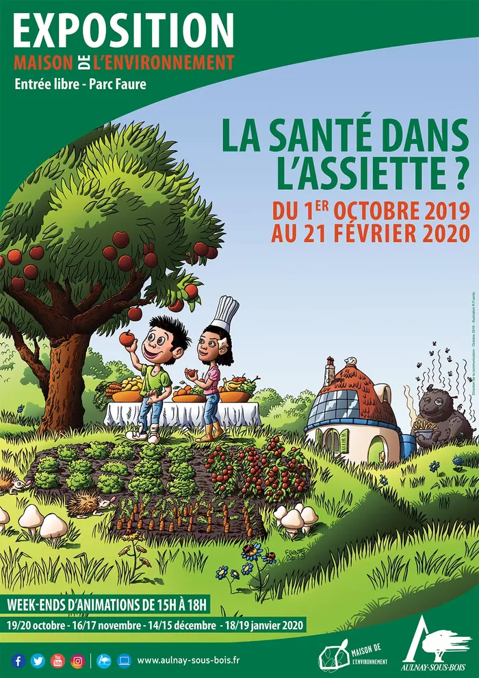 Exposition à la Maison de l’environnement « la Santé dans l’assiette ? »