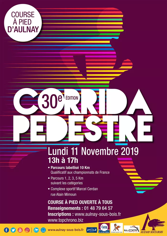 30ème édition de la Corrida pédestre 2019
