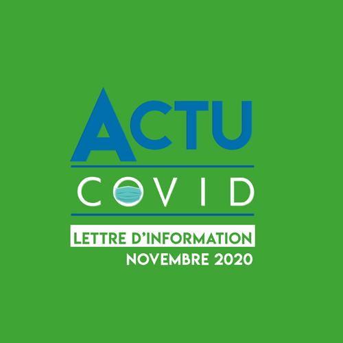 Covid-19 : Lettre d’information municipale – Novembre 2020